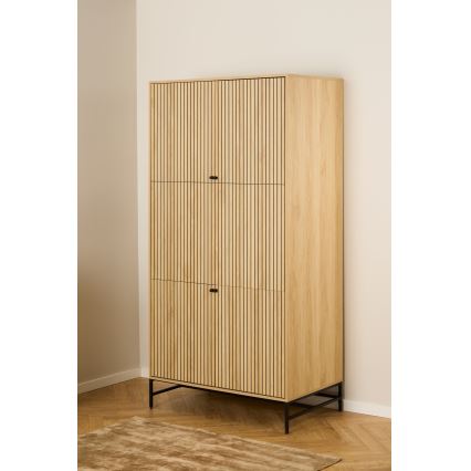 Kleiderschrank OLIVIA 99x200 cm, Eiche