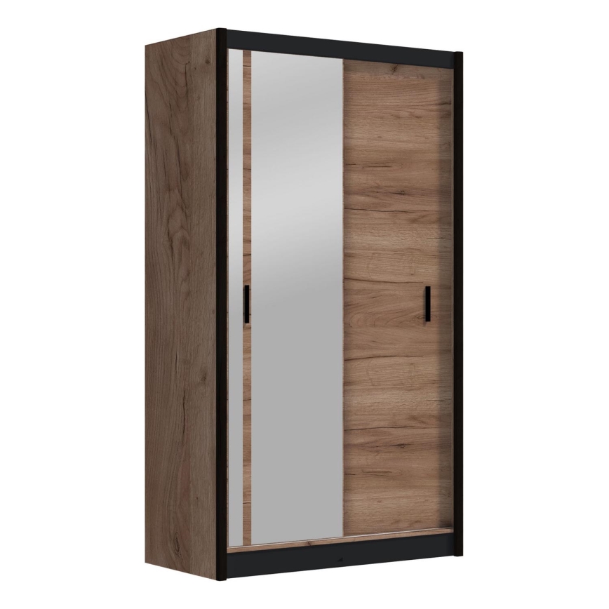 Kleiderschrank SABRINA 120x215 cm Eiche Craft