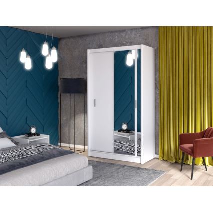 Kleiderschrank SABRINA 150x215 cm weiß