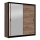 Kleiderschrank SABRINA 203x215 cm Eiche Craft