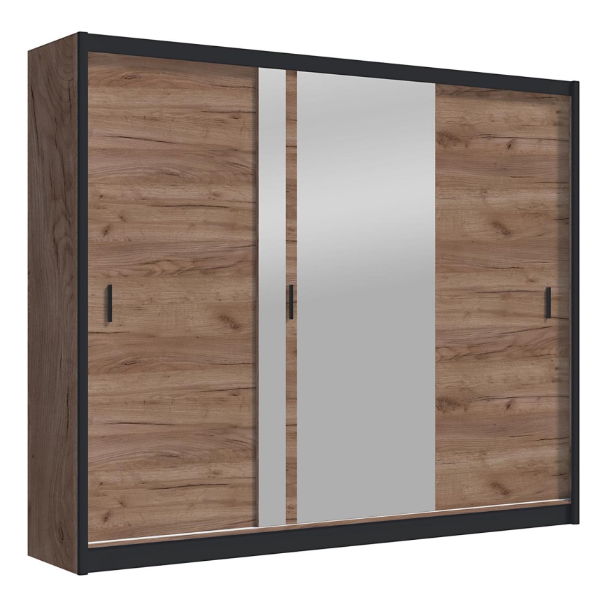 Kleiderschrank SABRINA 250x215 cm Eiche Craft