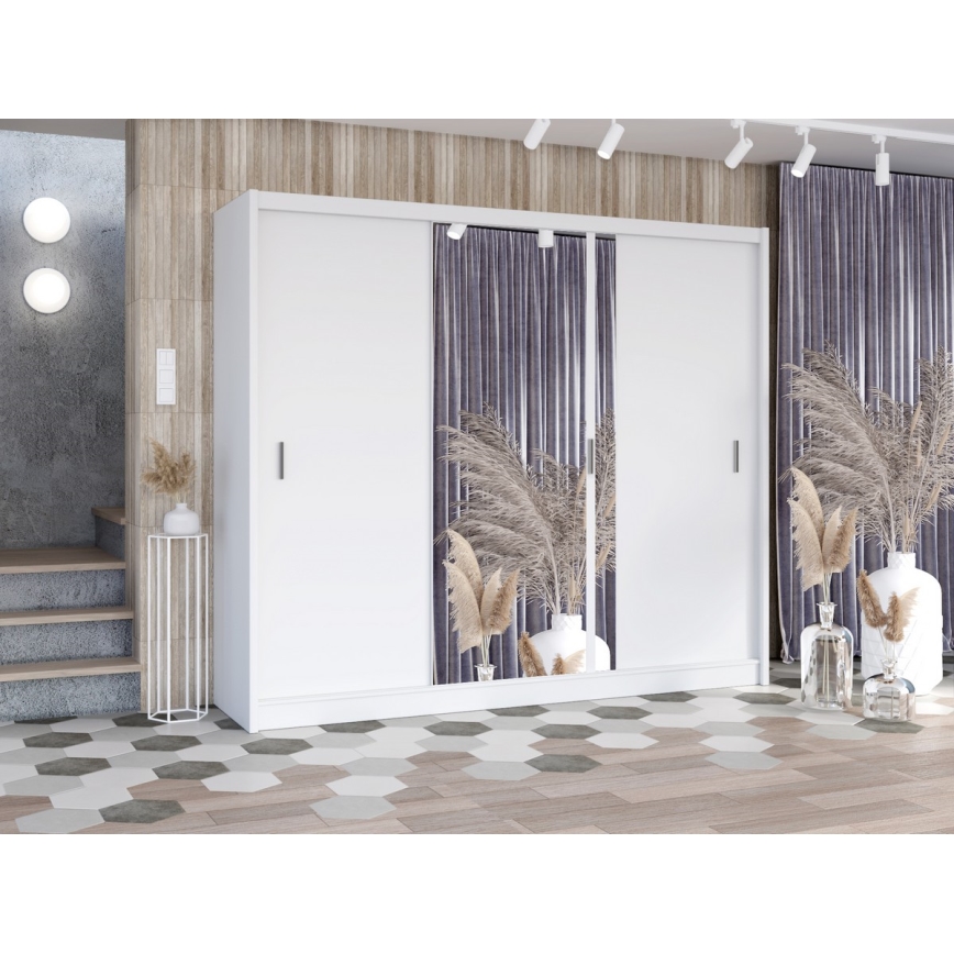 Kleiderschrank SABRINA 250x215 cm weiß