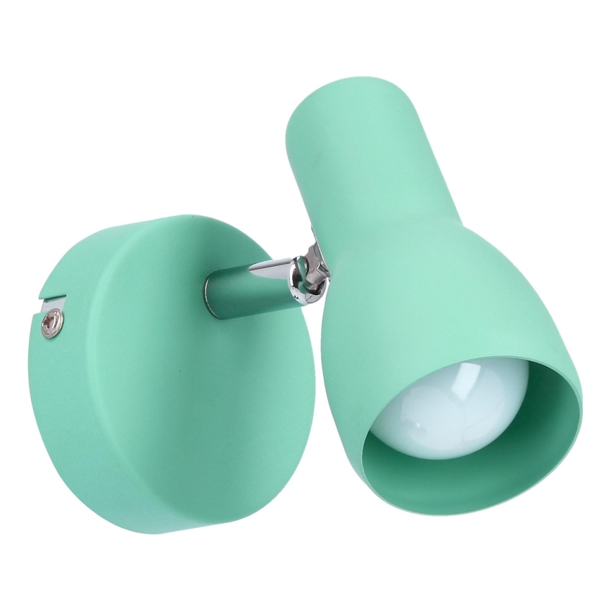 Kleine Wandlampe PICARDO 1xE14/40W/230V türkisfarben
