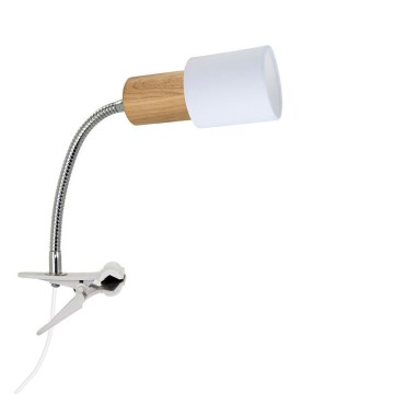 Klemmleuchte TREEHOUSE 1xE27/25W/230V Eiche
