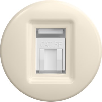 Kliklap - Retro-Datendose, rahmenlos, beige