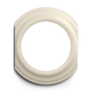 Kliklap - Retro-Rahmen, mittig, beige