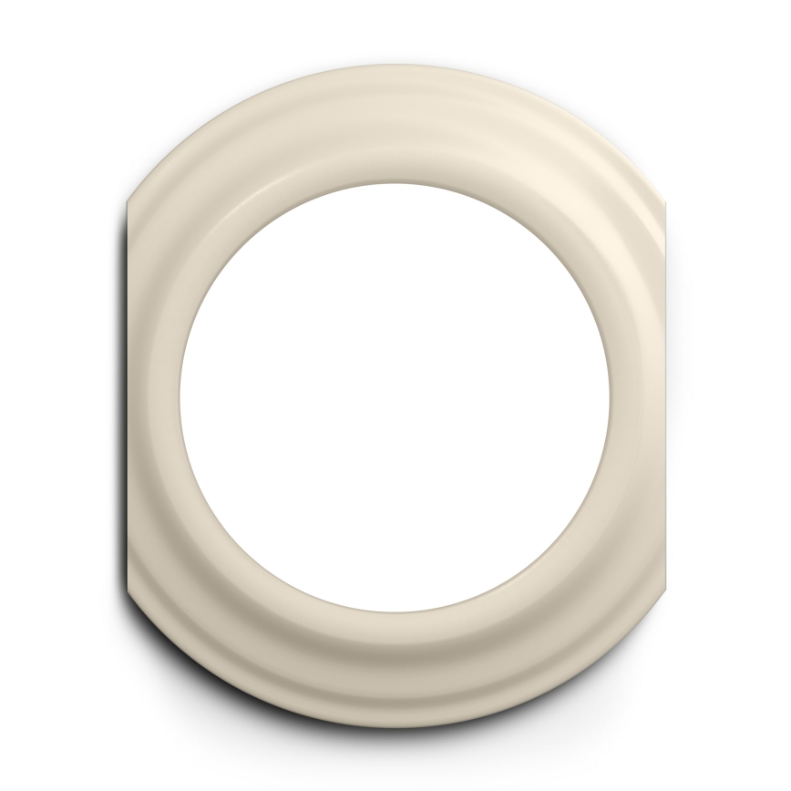 Kliklap - Retro-Rahmen, mittig, beige