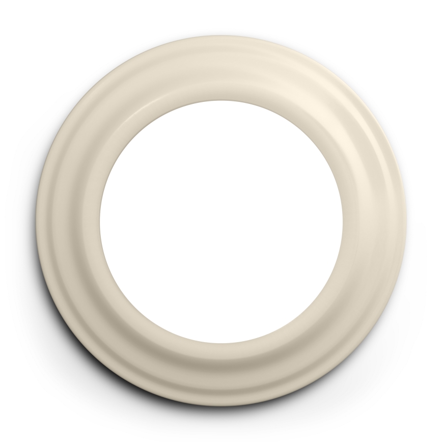 Kliklap - Retro-Rahmen, schlicht, beige