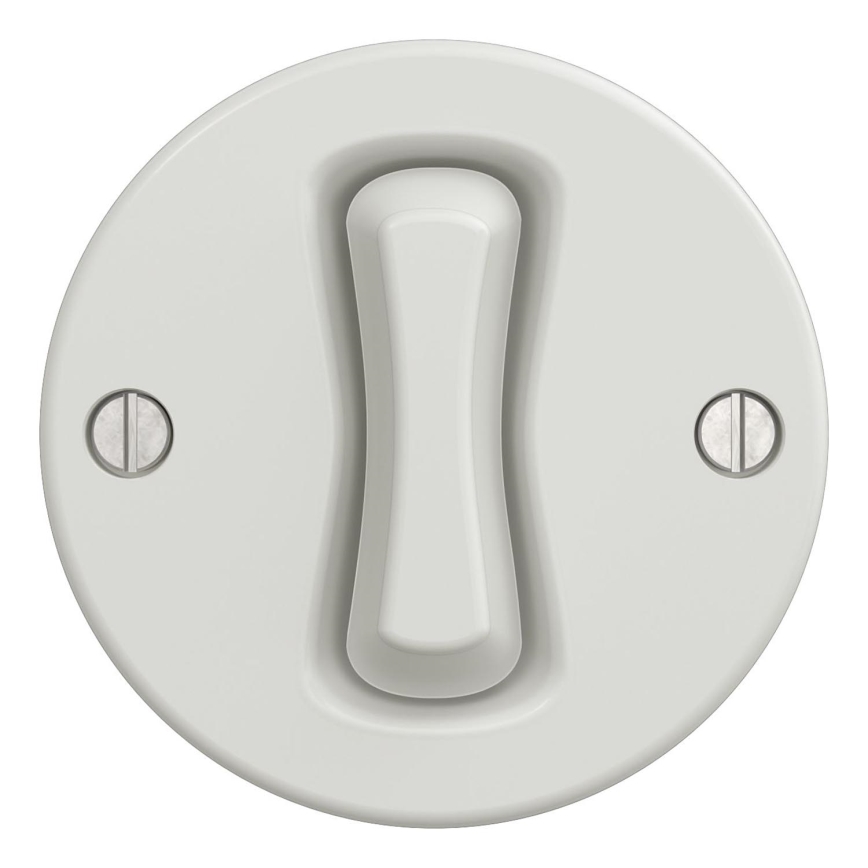 Kliklap - Retro-Taste rahmenlos, weiß