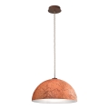 Kolarz A1339.31.Co.VinCu/50 - Hängeleuchte an Seil CULT 1xE27/100W/230V Ø 50 cm kupferfarben