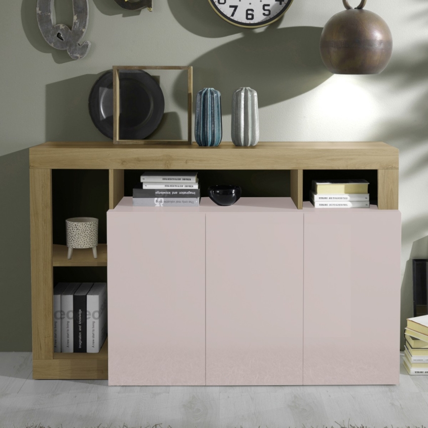 Kommode LENOR Kaschmir/Braun