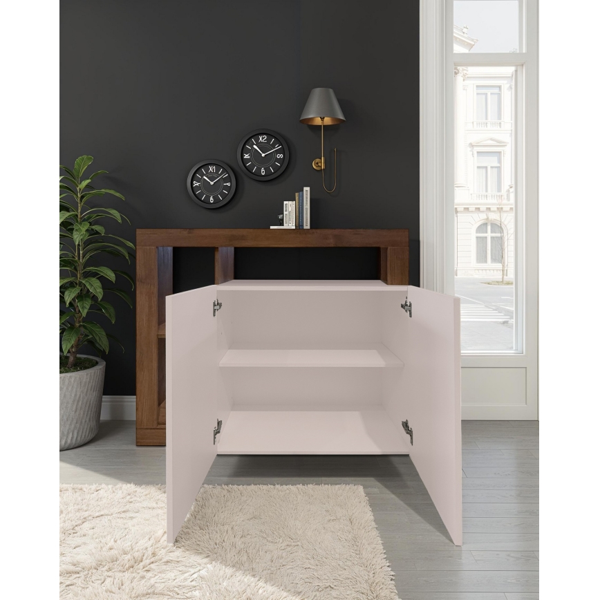 Kommode LENOR Kaschmir/Eiche