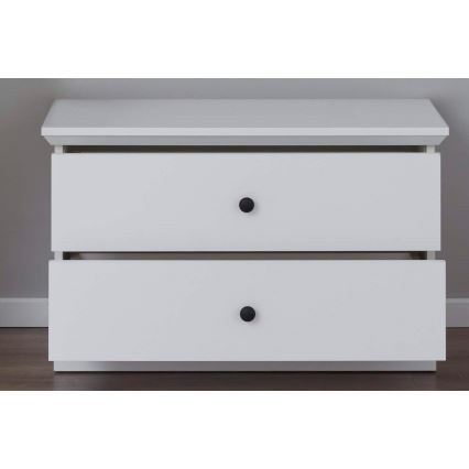 Kommode LIANTE 49x81 cm weiß