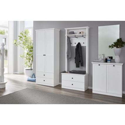 Kommode LIANTE 49x81 cm weiß