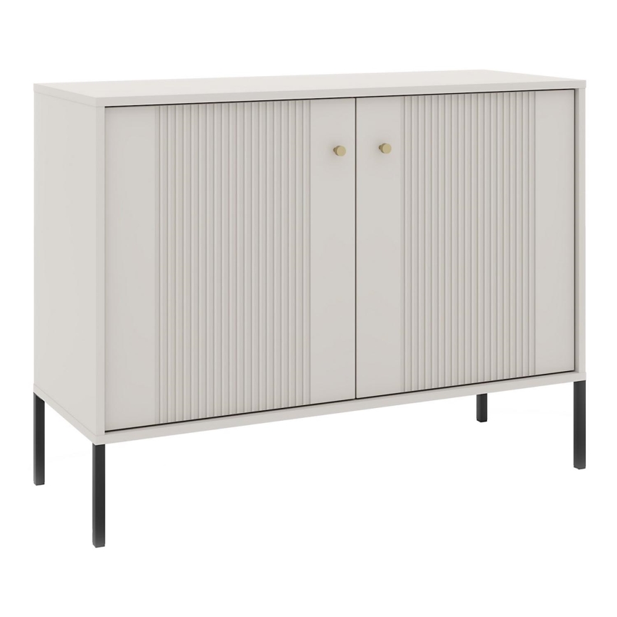 Kommode LUE beige/schwarz