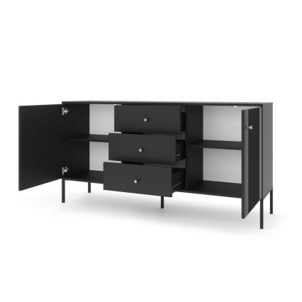 Kommode LUE, schwarz