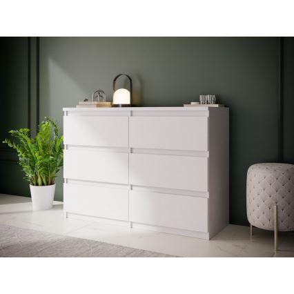 Kommode MAO mit Schubladen, weiß