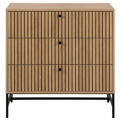 Kommode OLIVIA mit Schubladen, Eiche