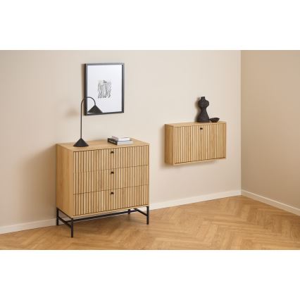 Kommode OLIVIA mit Schubladen, Eiche