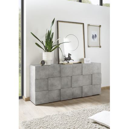 Kommode SERIAN Beton-Grau