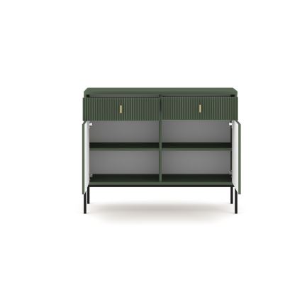 Kommode SUE grün/schwarz