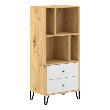 Kommode SULA Artisan-Eiche/weiß