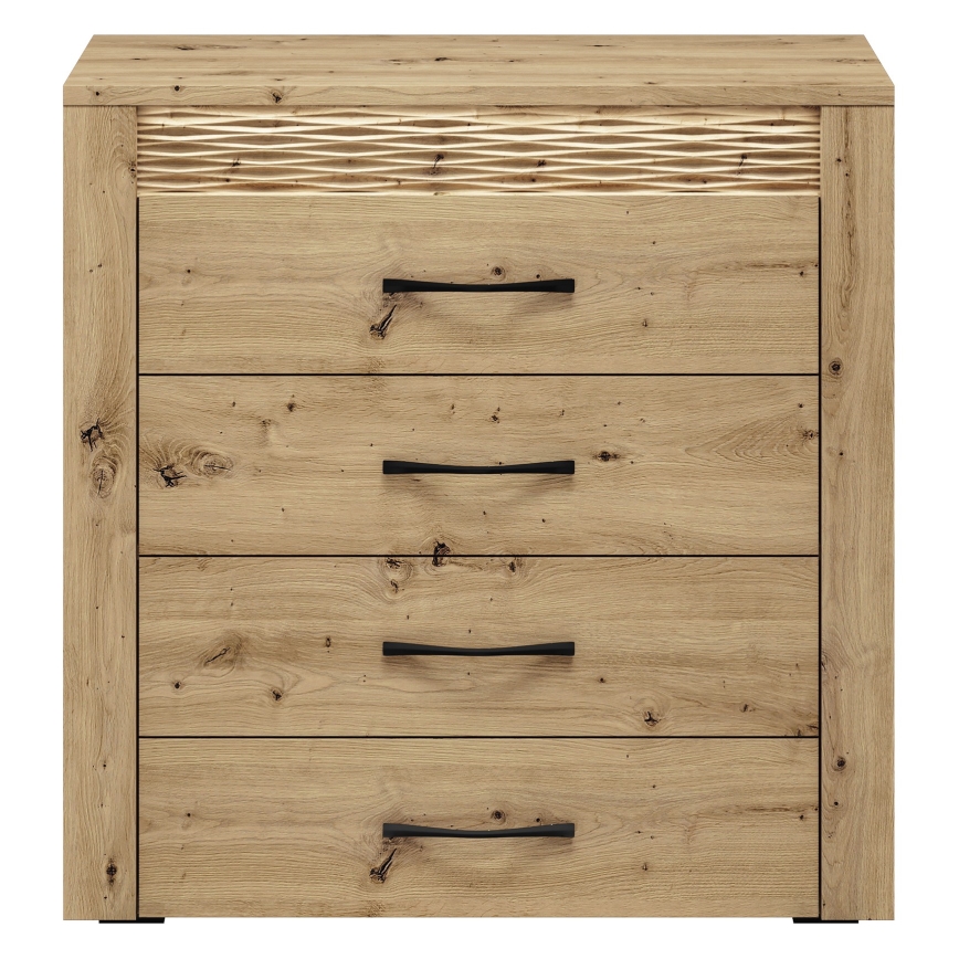 Kommode VANCO 94x92 cm Artisan-Eiche