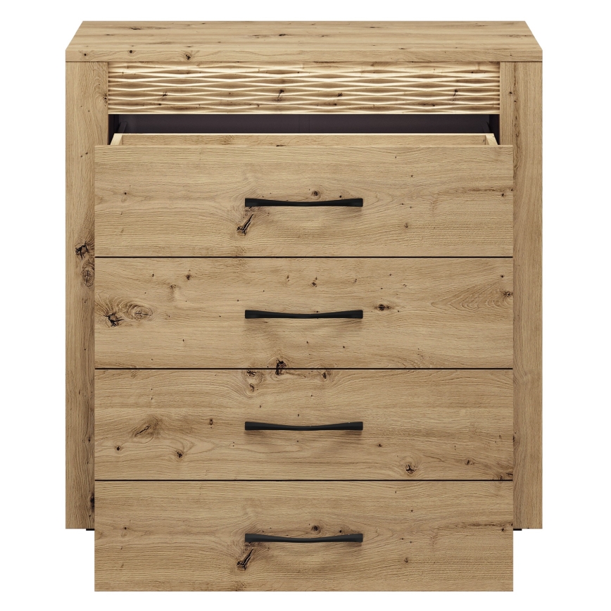 Kommode VANCO 94x92 cm Artisan-Eiche