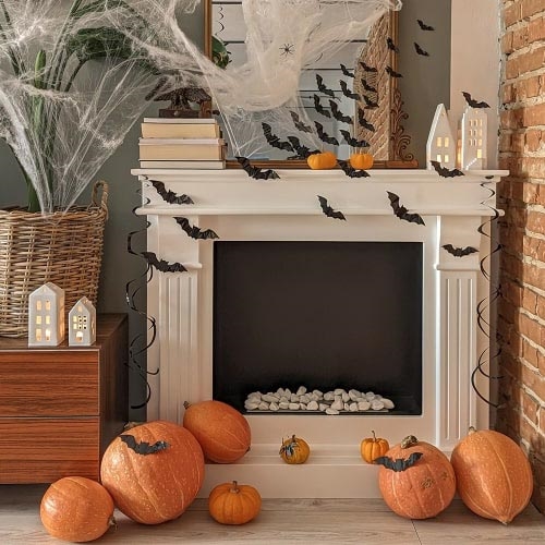 Kratki - BIO-Kamin 97,9x115 cm 3 kW Weiß