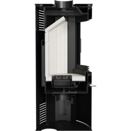 Kratki - Kamin-Eisenofen 10 kW 150 mm