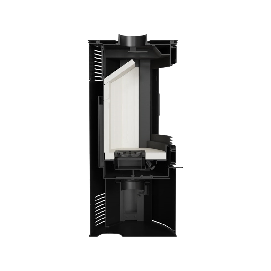Kratki - Kamin-Eisenofen 10 kW 150 mm