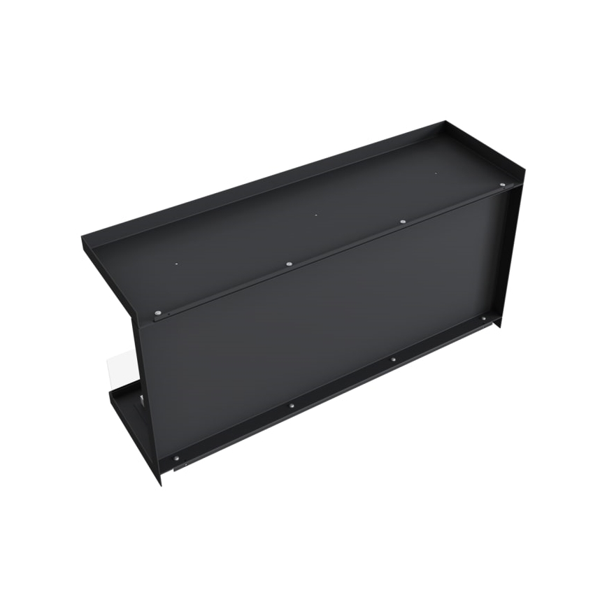 Kratki - Bio-Einbaukamin 50x100 cm 3,5kW schwarz