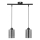 Kronleuchter an einer Litze COX 2xE27/60W/230V