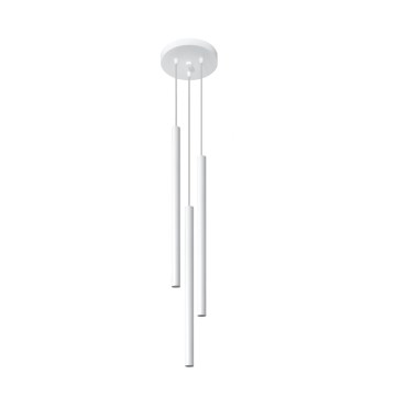 Kronleuchter an einer Litze PASTELO 3xG9/12W/230V weiß