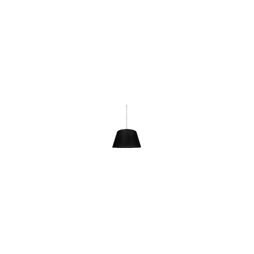 Kronleuchter an einer Schnur TIZIANO 1xE27/60W/230V schwarz