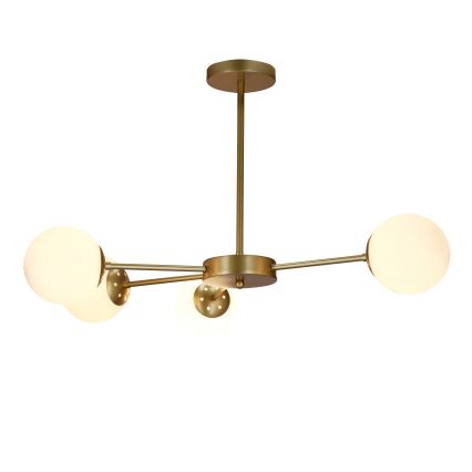 Kronleuchter an einer Stange MATI 4xG9/20W/230V gold