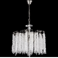 Kronleuchter an Kette 6xE14/60W/230V d 46 cm glänzendes Chrom