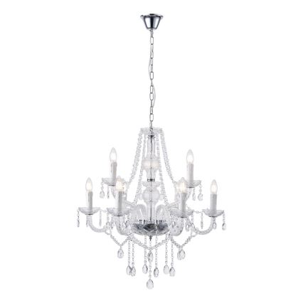 Kronleuchter an Kette 9xE14/15W/230V