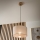 Kronleuchter an Kette ANTONIO 1xE27/60W/230V Eiche