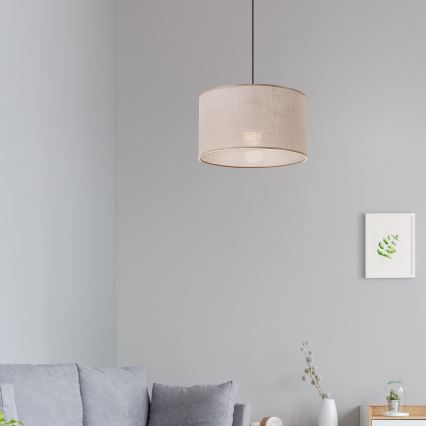 Kronleuchter an Kette ANTONIO 1xE27/60W/230V Eiche