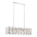 Kronleuchter an Kette CRYSTALLINE 13xE14/40W/230V, Hochglanz-Chrom
