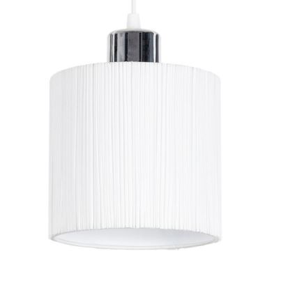 Kronleuchter an Schnur BIZO 3xE27/60W/230V weiß/grau