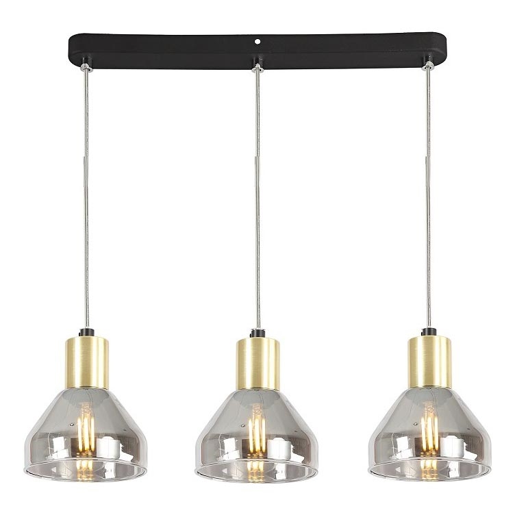 Kronleuchter an Schnur GREGORY 3xE14/40W/230V