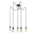 Kronleuchter an Schnur QUALLE 5xE27/60W/230V