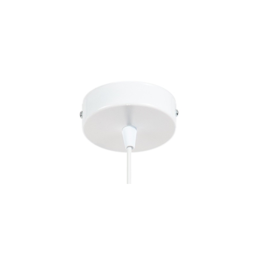 Kronleuchter an Schnur WILL 1xE27/60W/230V weiß