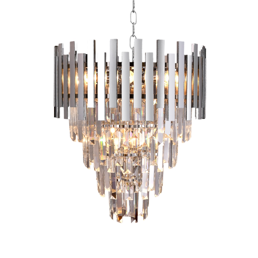 Kronleuchter an Kette ASPEN 9xE14/40W/230V