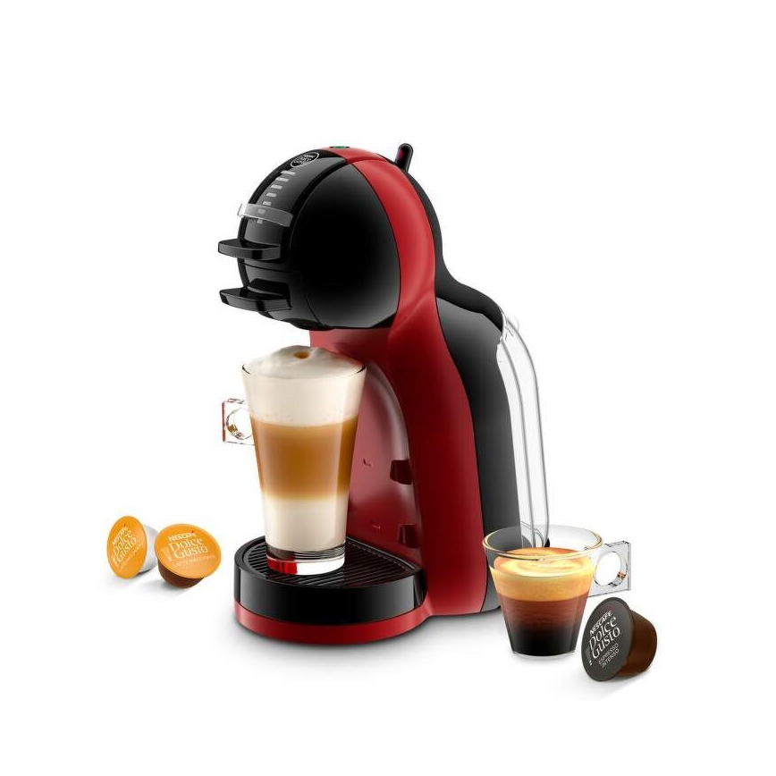 Krups - Kapselkaffeemaschine NESCAFÉ DOLCE GUSTO MINI ME 1500W/230V rot/schwarz