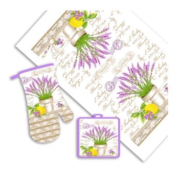 Küchen-Set LAVENDER 3 Stk.