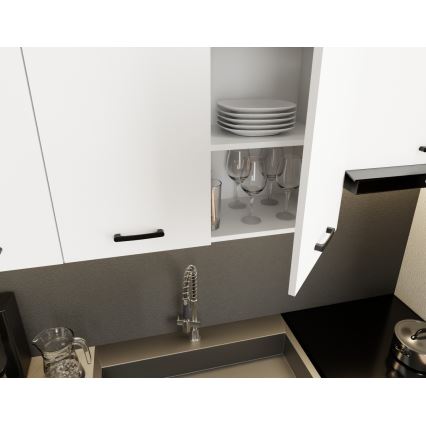 Küchenzeile ARLEN, 180 cm, weiß