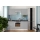 Küchenzeile CELESTE 180 cm glänzend grau